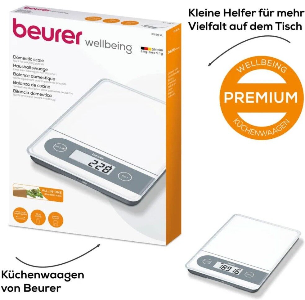 Beurer KS 59 Haushaltswaage XXL.