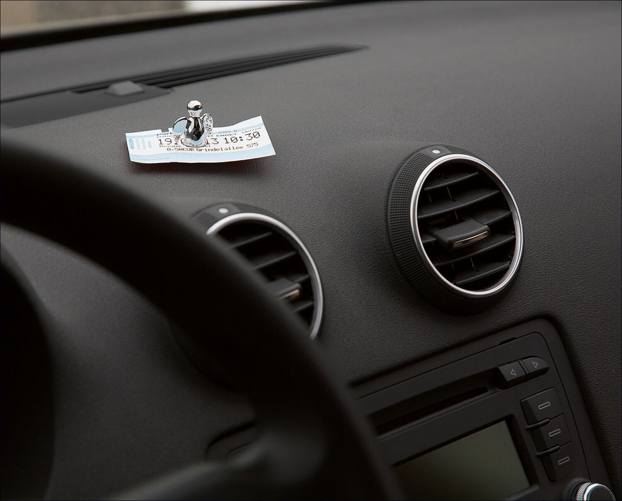 ANGELO: Parkscheinhalter + Schutzengel mit Gravur