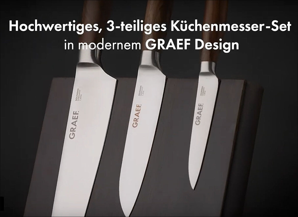 GRAEF Profi Küchenmesser Set. Made in Germany