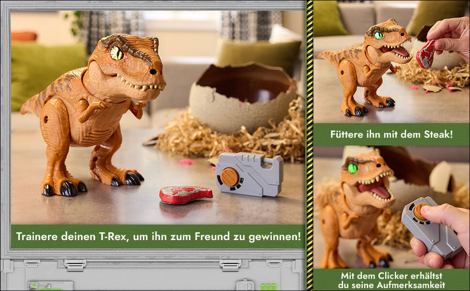 Primal Hatch - Interaktiver T-Rex im Ei