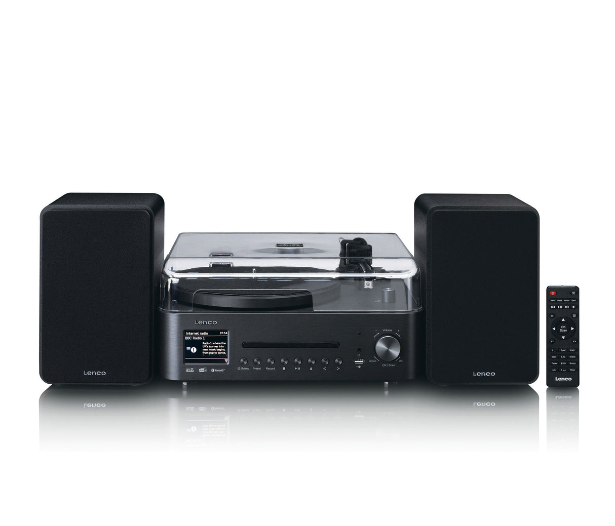 Lenco HiFi-Anlage MC-760BK. Einführungs-Rabatt € 50,-!