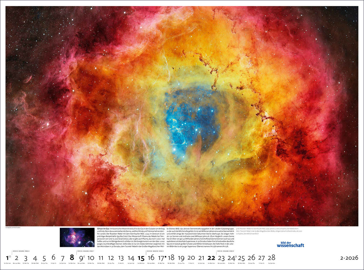 Sternstunden 2026 Wandkalender