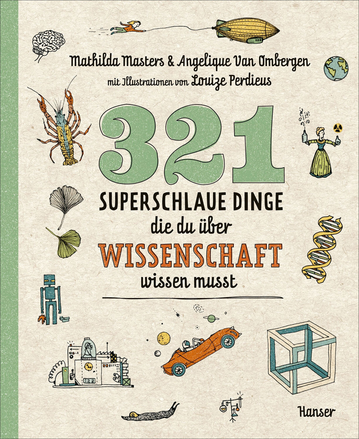 Buchcover "321 Superschlaue Dinge die du über Wissenschaft wissen musst"
