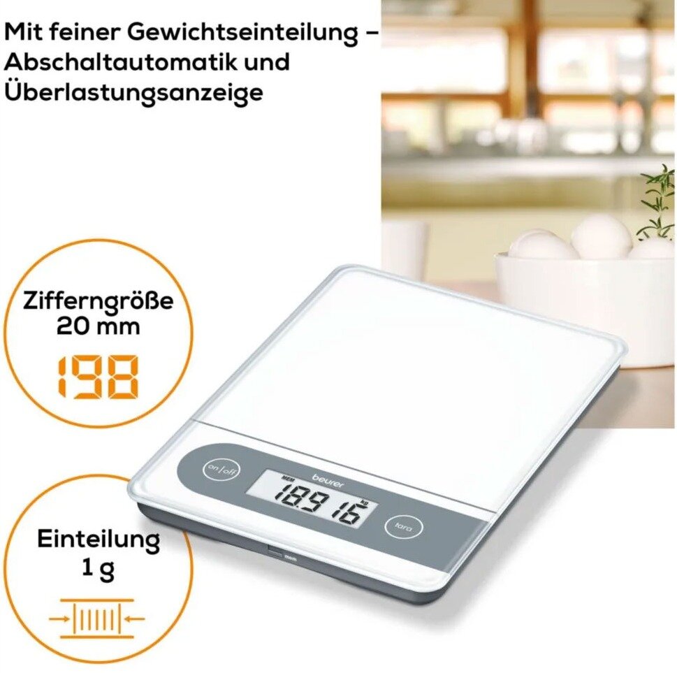 Beurer KS 59 Haushaltswaage XXL.