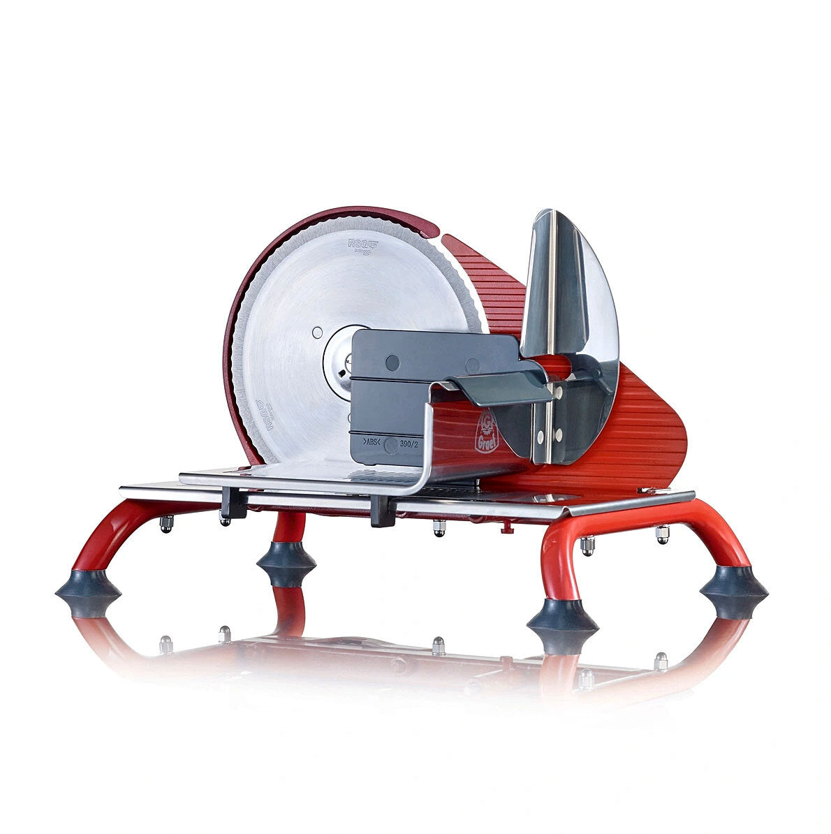 GRAEF Manuale H93 – Hand-Allesschneider, rot.