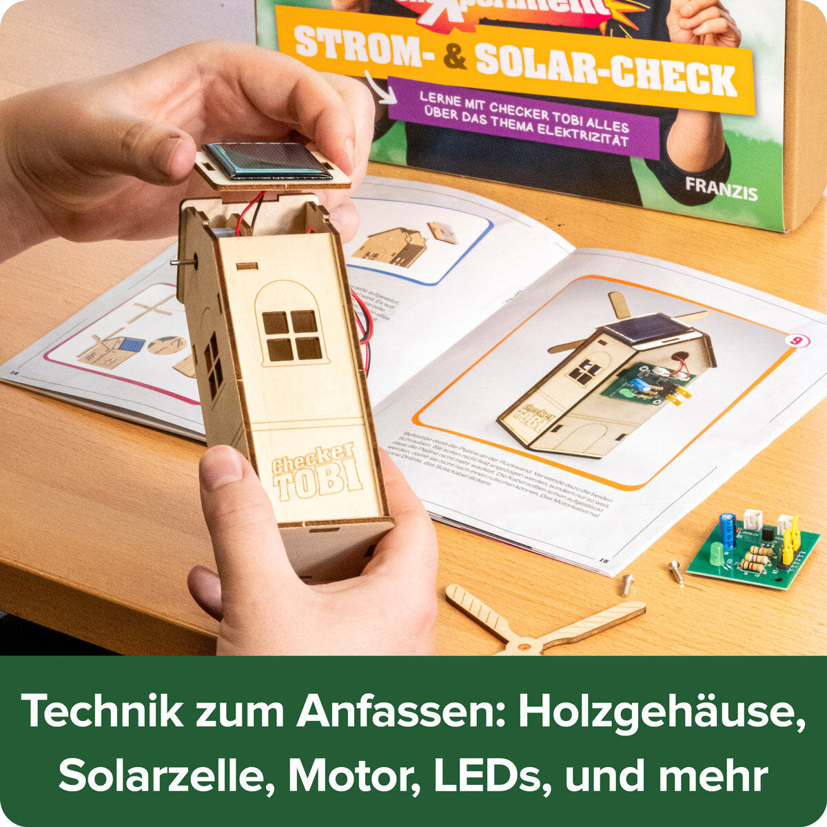 CheXperiment Solar- und Strom-Check.