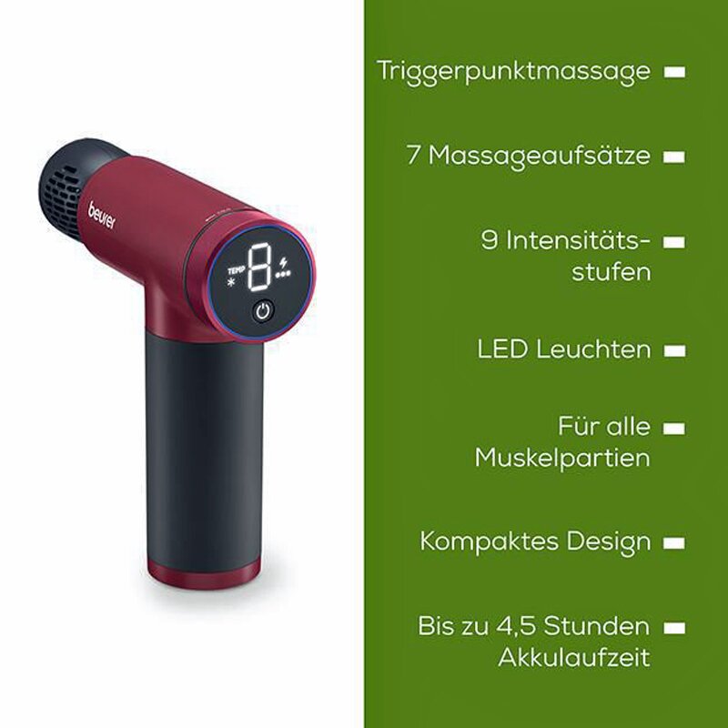 Beurer MG 195 Massagepistole Hot & Cold.