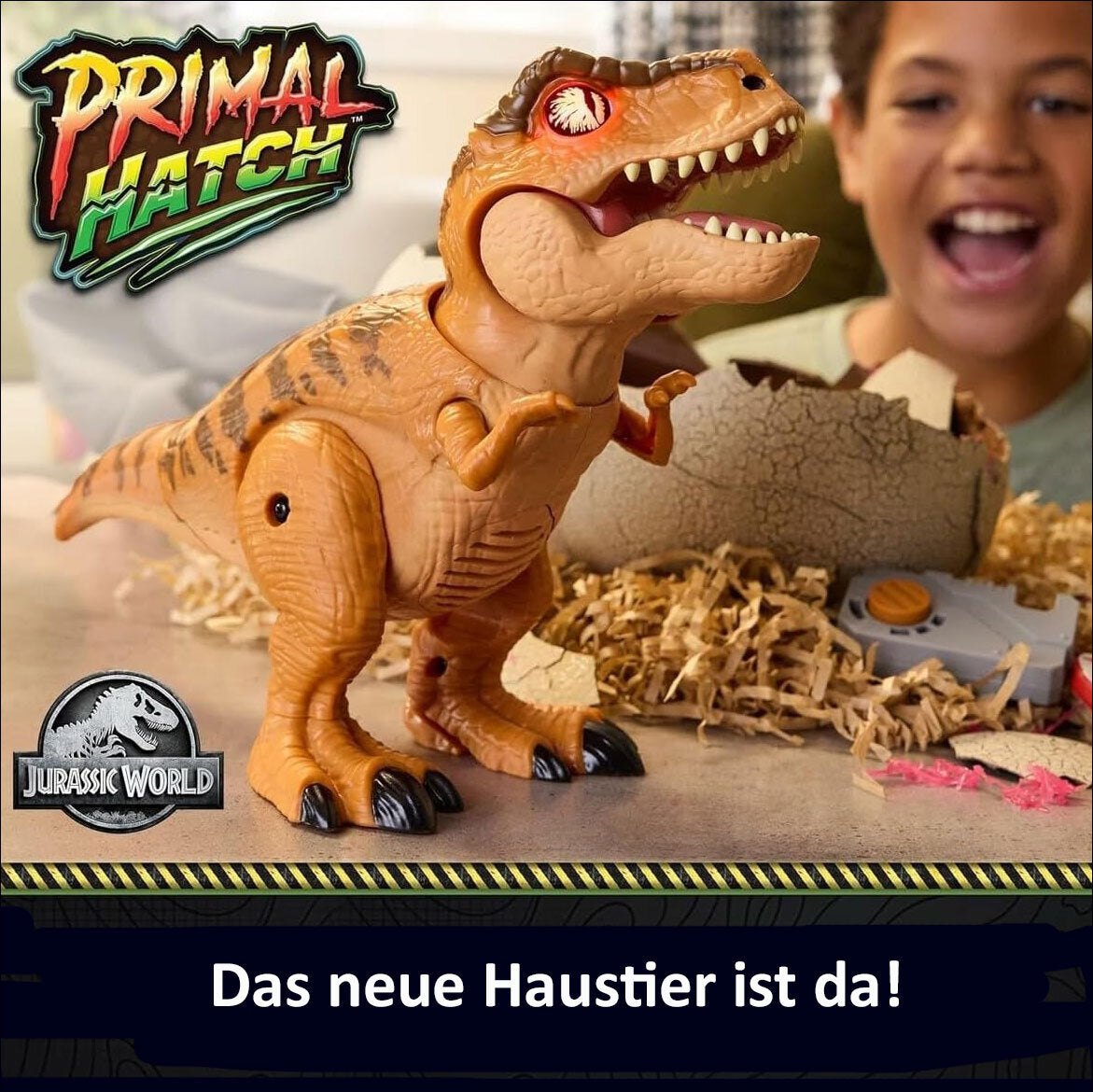 Primal Hatch - Interaktiver T-Rex im Ei