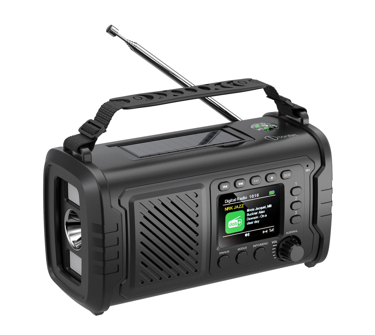 tonArt NORA 1. Notfall und Outdoor DAB+ Radio