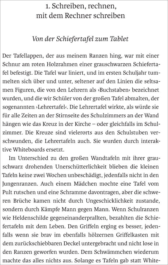 Text über eine Schiefertafel, Schul- und Wandtafeln, Kreuze, Schüler, Lehrer, Schulzimmer, Interaktiv-Whiteboards
