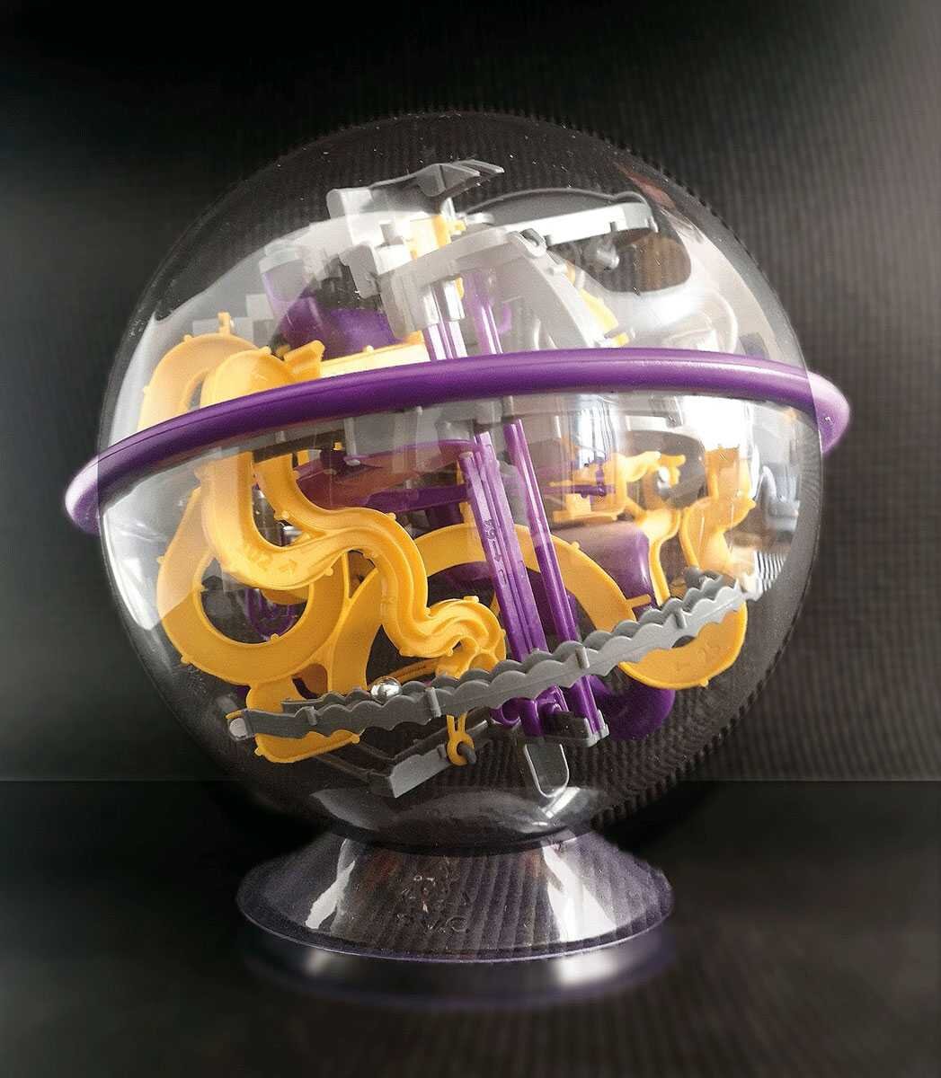 3D-Kugellabyrinth extrem