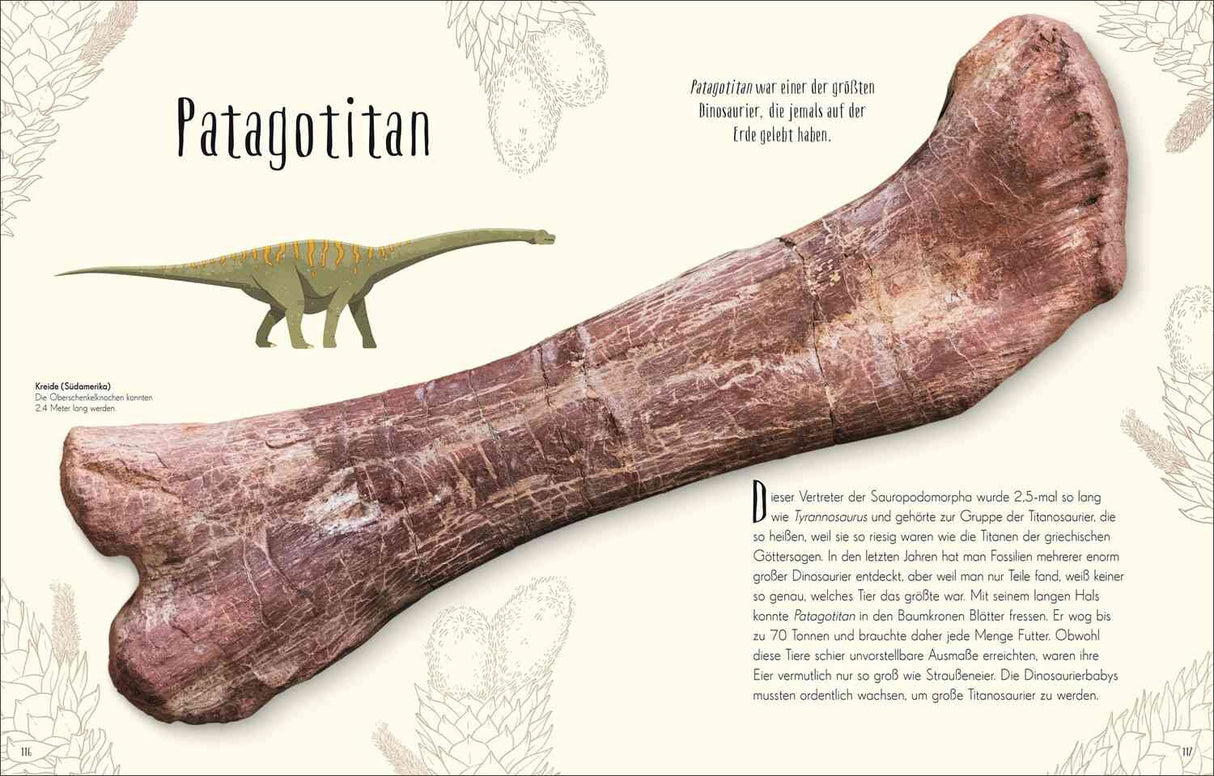 Wundervolle Welt der Dinosaurier und der Urzeit