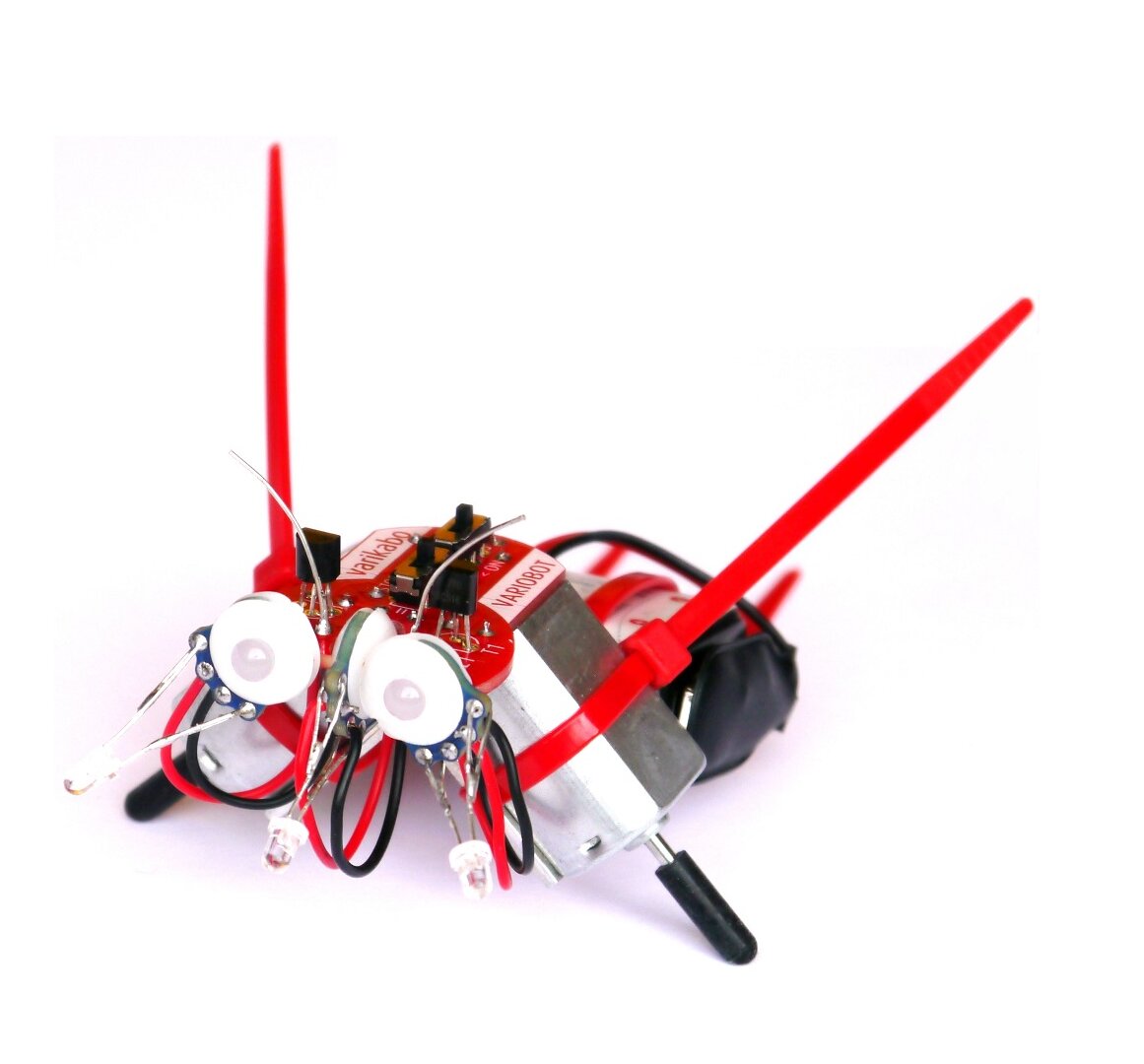 varikabo – Roboterbausatz als Lötbausatz.