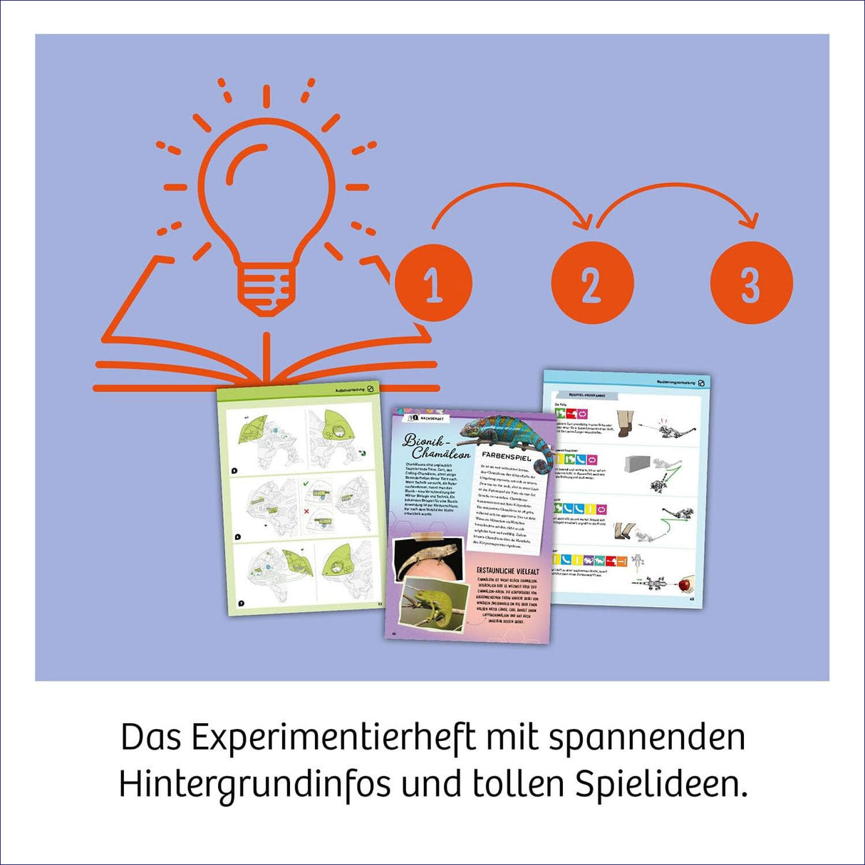 Carl – Das Coding-Chamäleon. KOSMOS Experimentierkasten