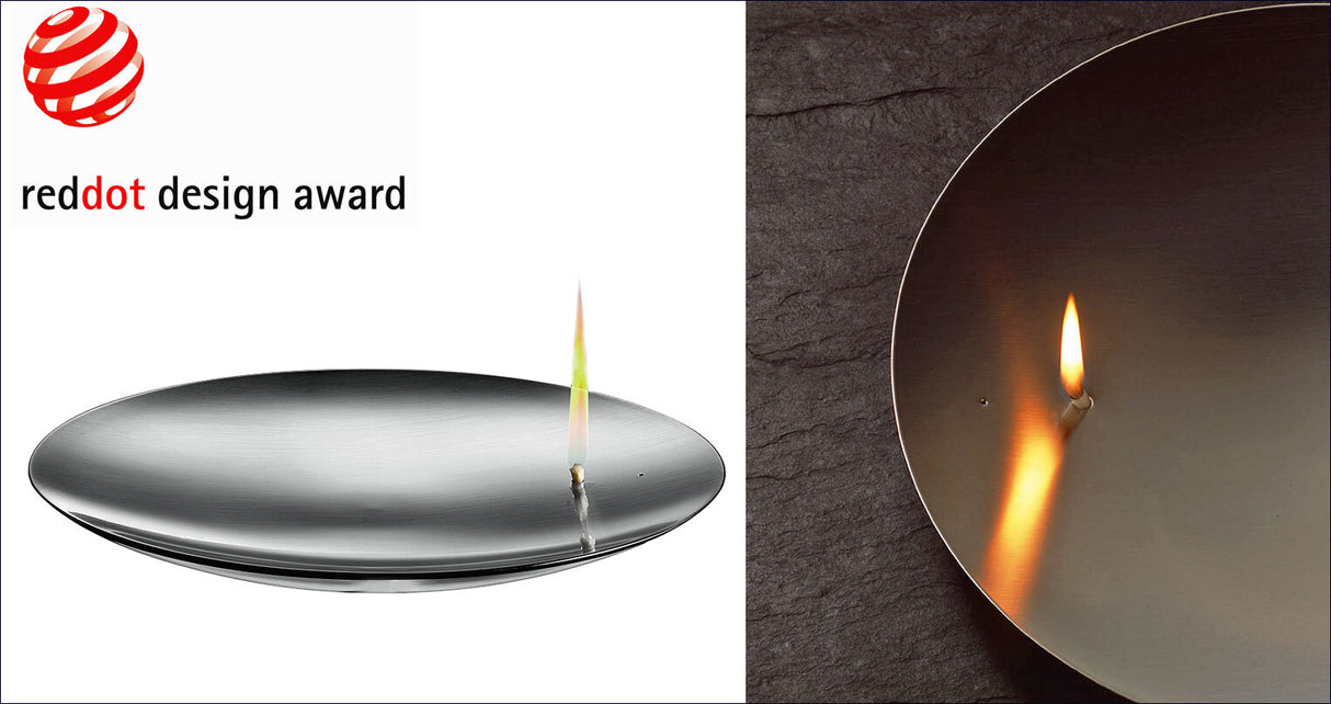 Flammschale Mono Concave. Größe 20 cm.