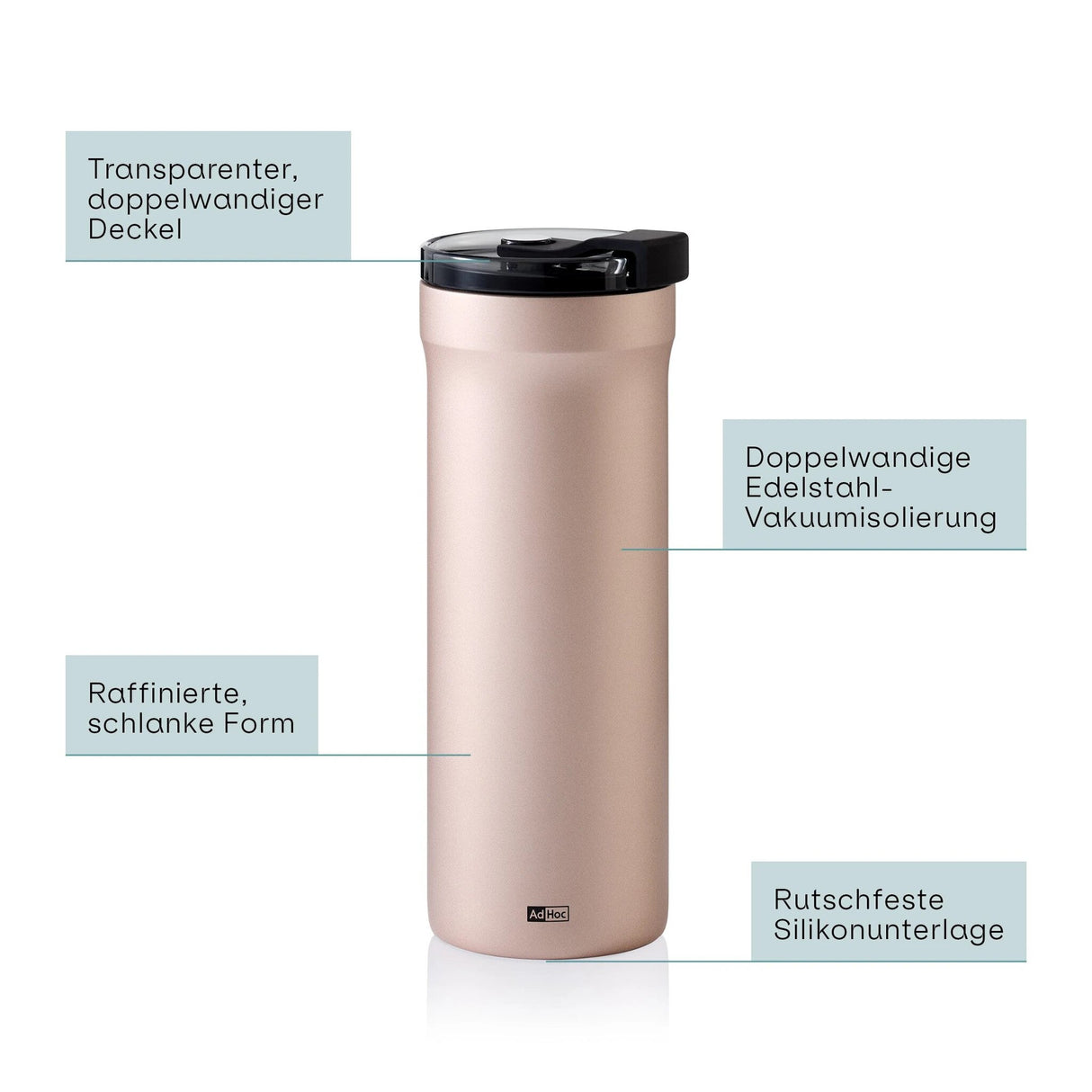 AdHoc Pulse Thermobecher Light Copper