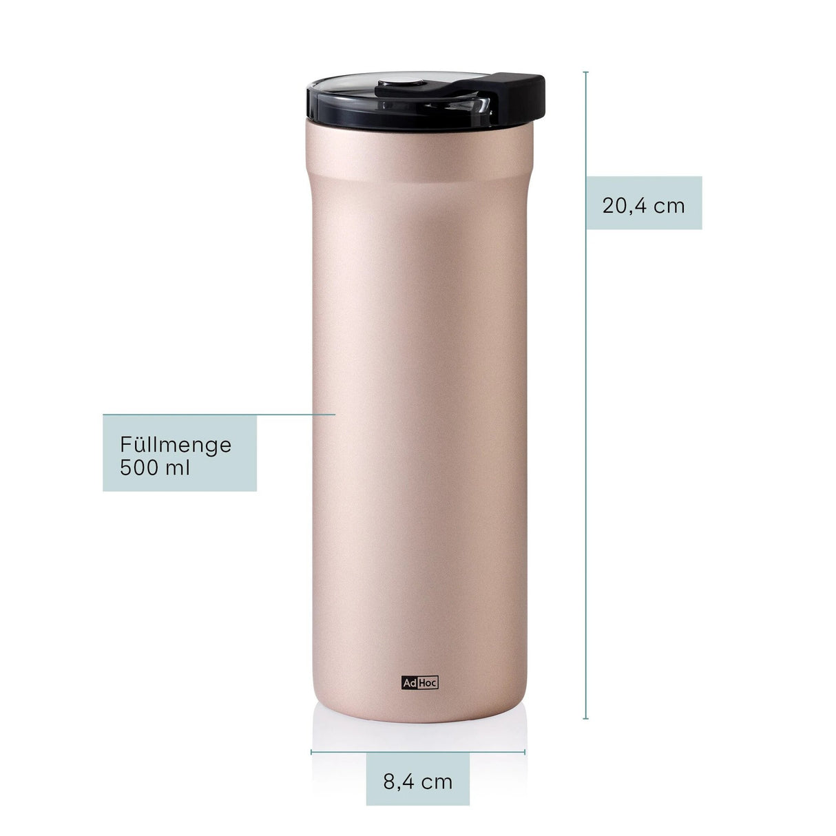 AdHoc Pulse Thermobecher Light Copper