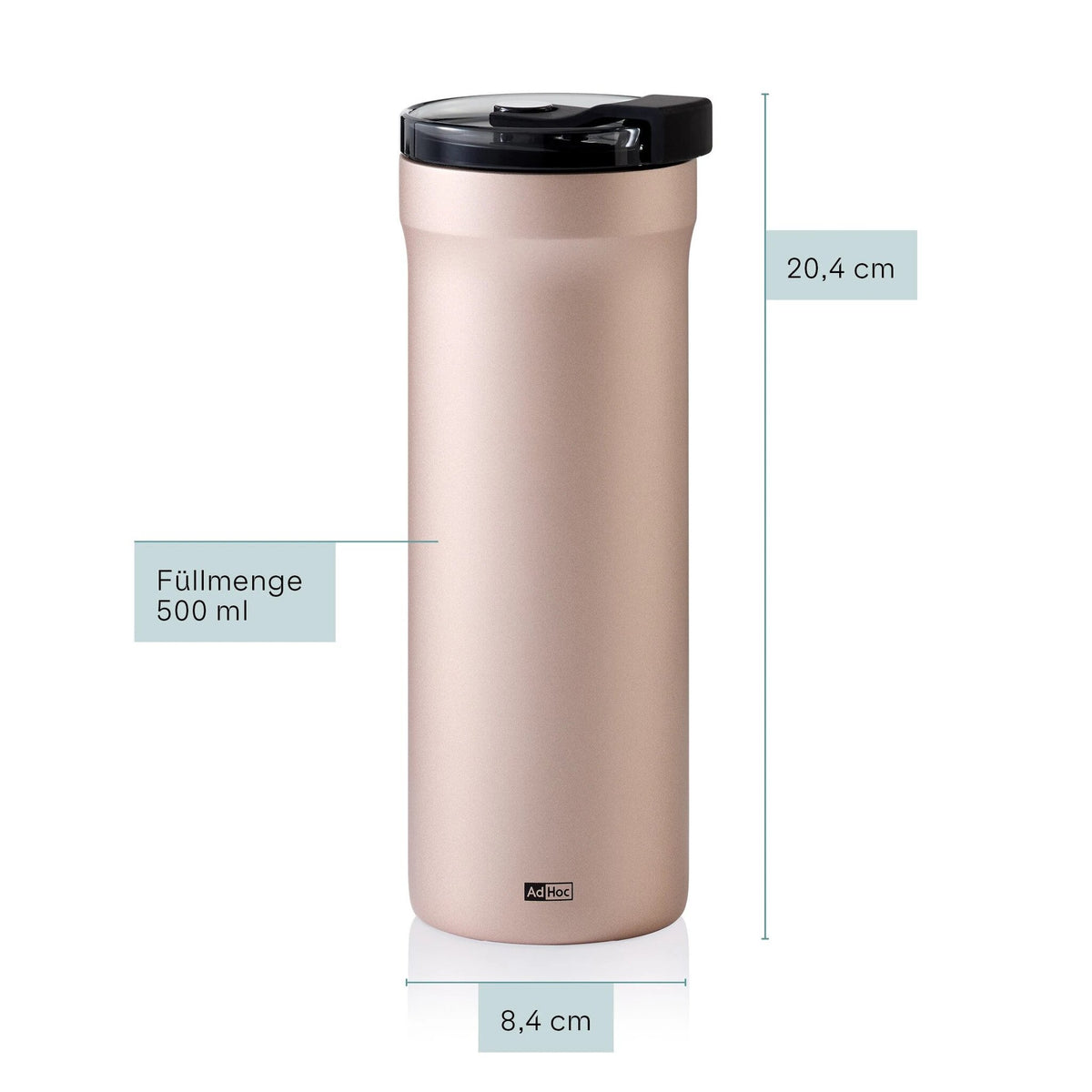 AdHoc Pulse Thermobecher Light Copper