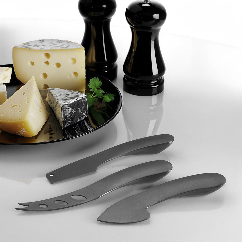 Philippi Design ONYX Käsemesser-Set 3-tlg.