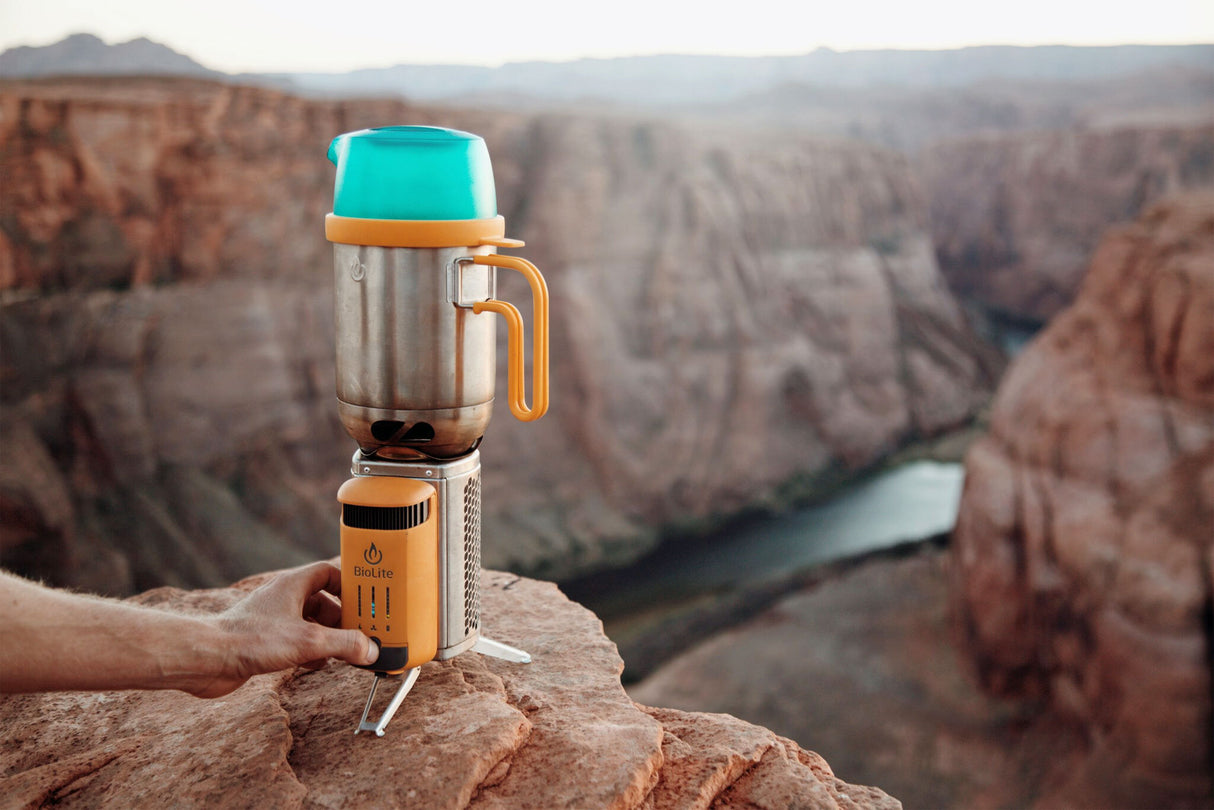 Biolite Outdoor-Kochtopf, Wasserkocher und Kaffeekanne für CampStove