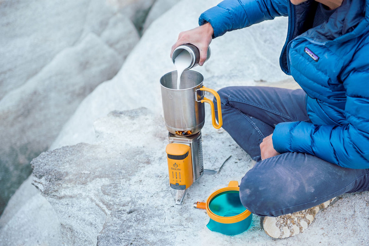 Biolite Outdoor-Kochtopf, Wasserkocher und Kaffeekanne für CampStove