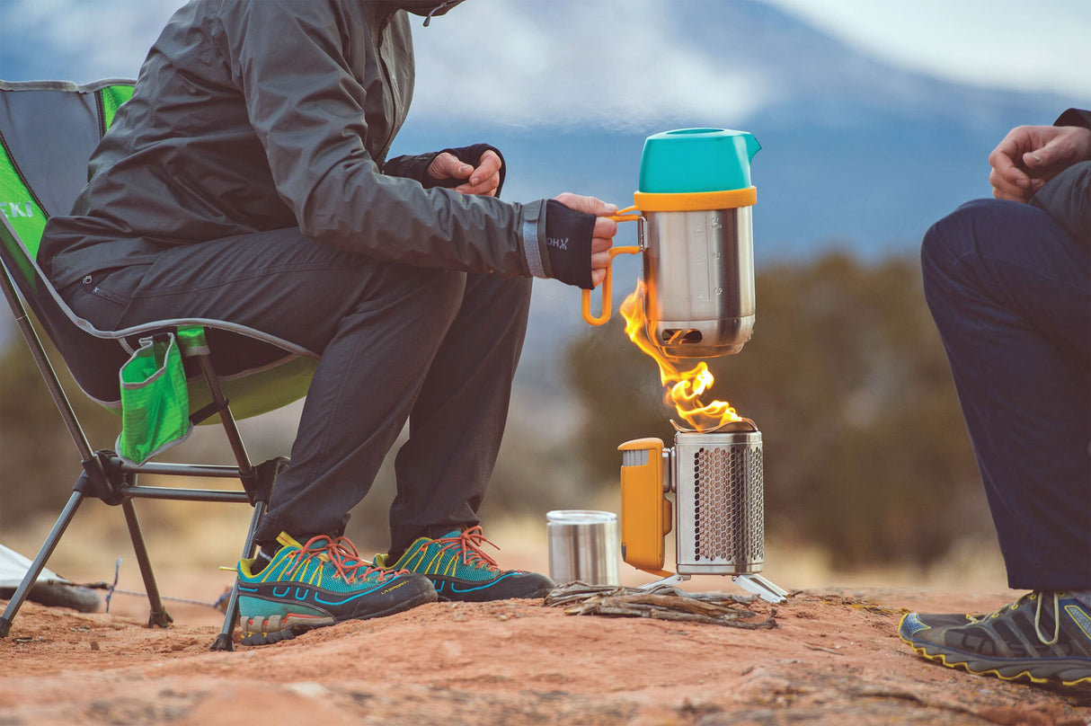 Biolite Outdoor-Kochtopf, Wasserkocher und Kaffeekanne für CampStove