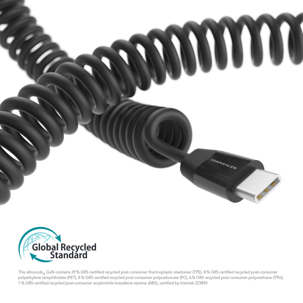 allroundo® GaN – 30 W GaN All-In-One-Ladekabel