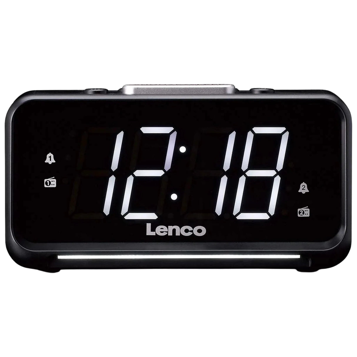 FM/UKW Radiowecker. Lenco CR-28BK
