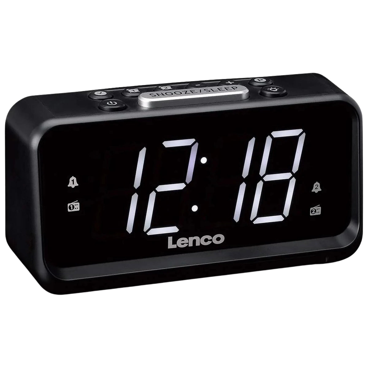 FM/UKW Radiowecker. Lenco CR-28BK