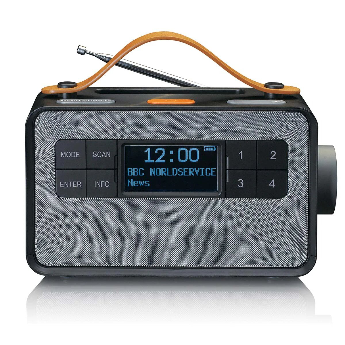 Lenco PDR-065BK. DAB+ Radio mit Easy Mode und Bluetooth.