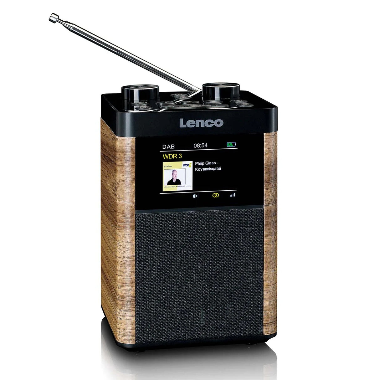 Lenco PDR-060WD. Tragbares DAB+ Radio mit Bluetooth,