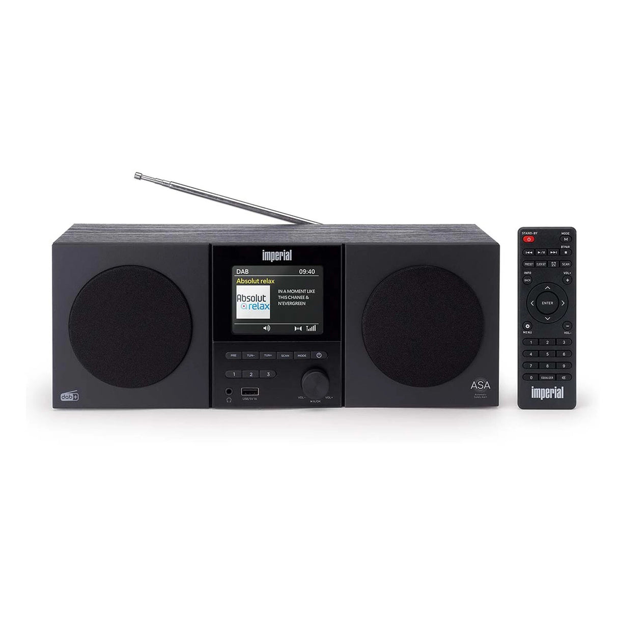 Imperial DABMAN-220BK. DAB+, Bluetooth, USB und ASA-Funktion