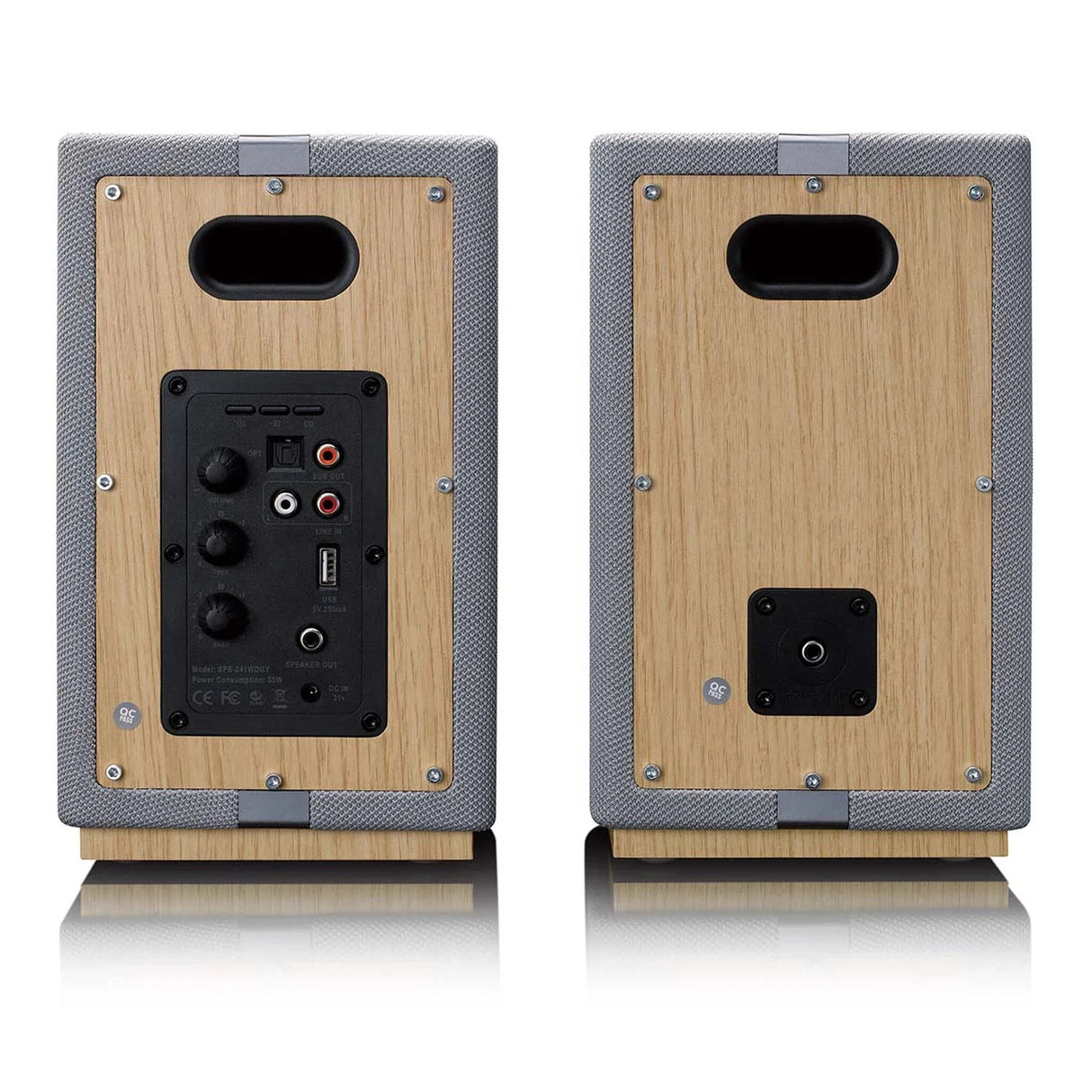 Lenco SPB-241WDGY Bluetooth-Stereo-Lautsprecher