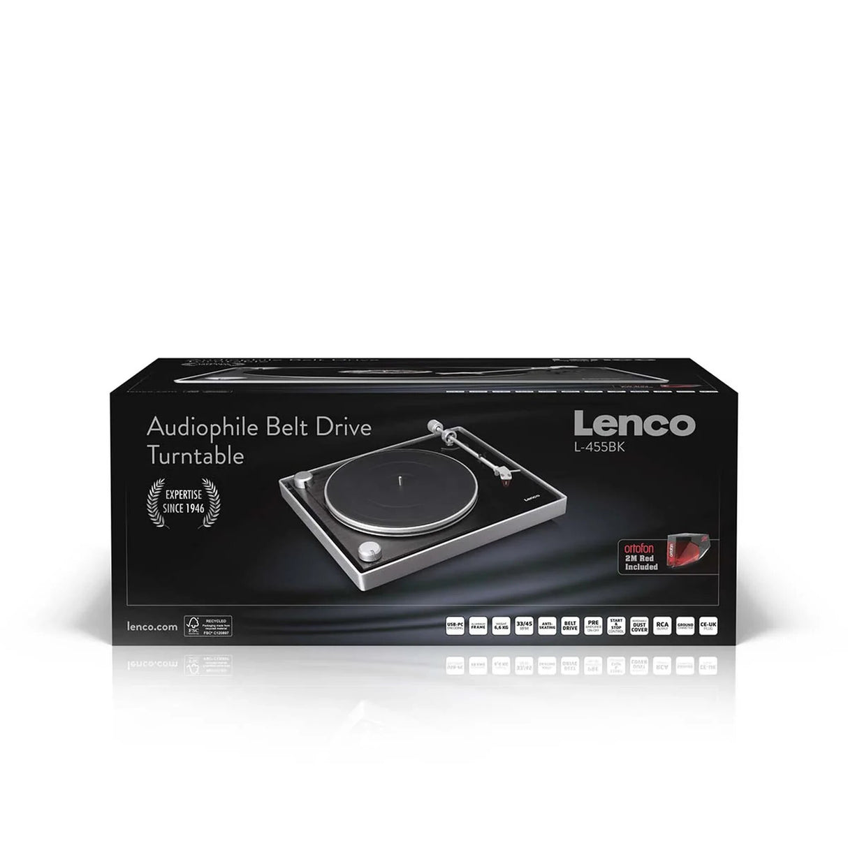 Lenco L-455BK Plattenspieler