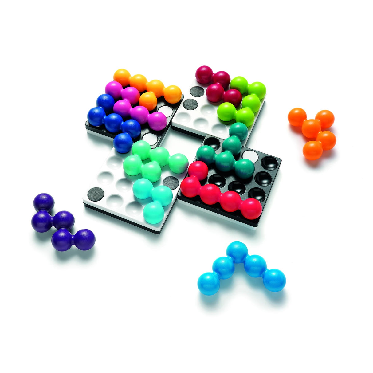 Quadrillion. Magnetisches Logikspiel mit variablen Spielfeldern