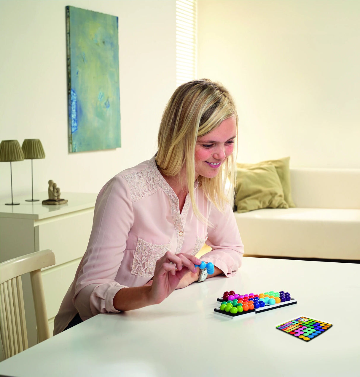 Quadrillion. Magnetisches Logikspiel mit variablen Spielfeldern