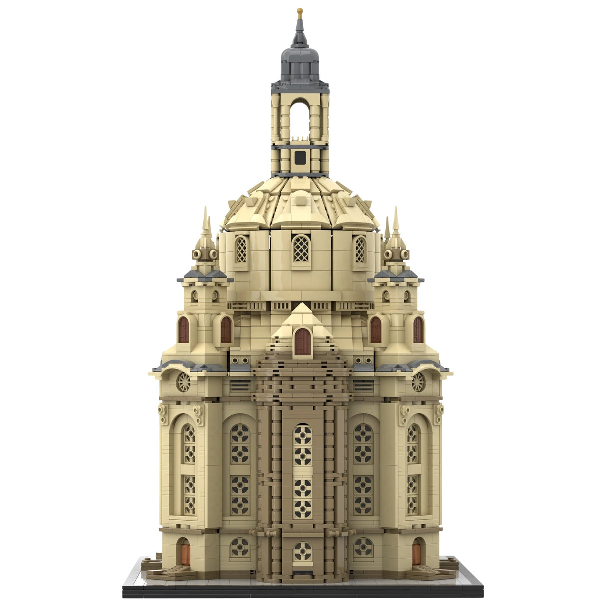 Frauenkirche Dresden. BRIXIES Plus Klemmbaustein-Modell
