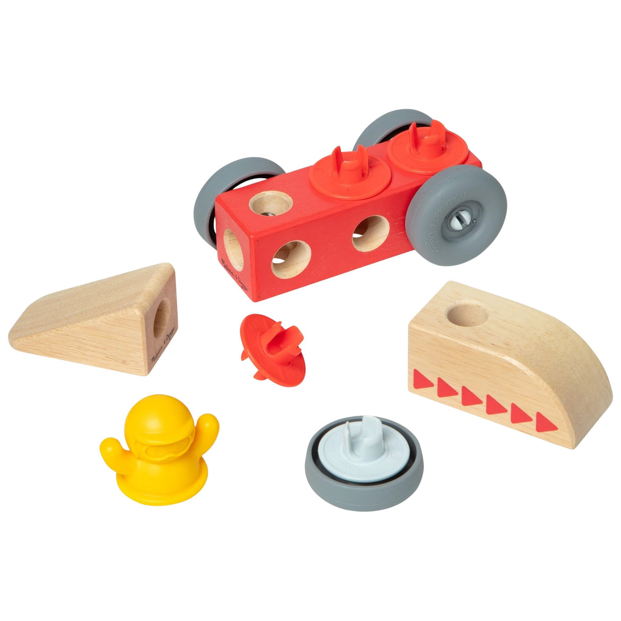 Blockables Fahrzeuge-Set. 54-teilg