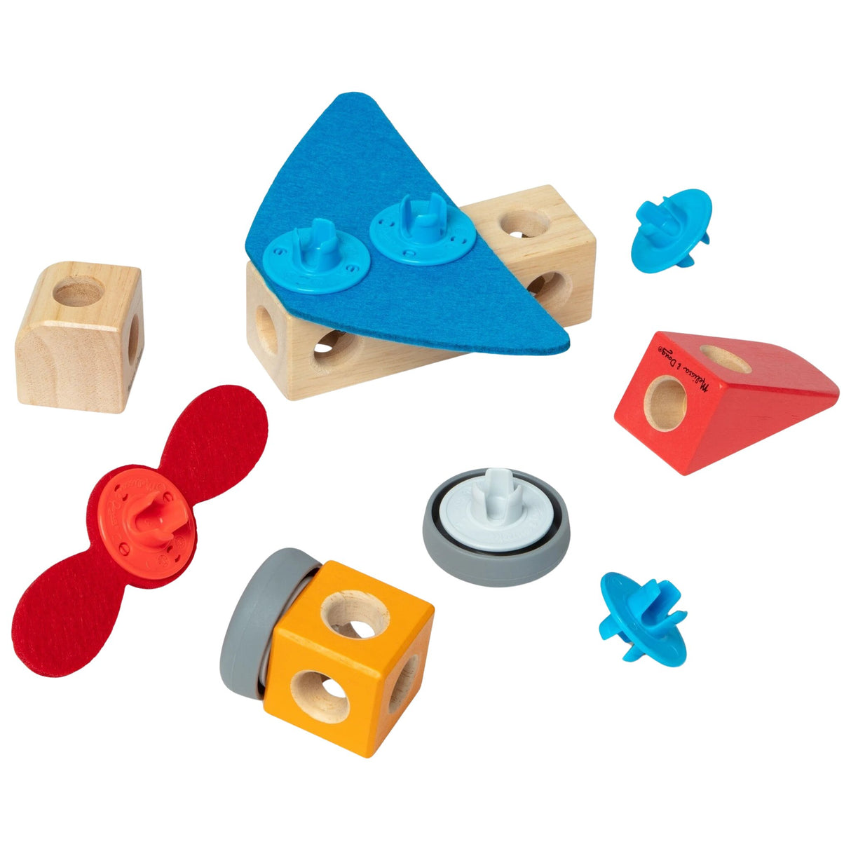 Blockables Fahrzeuge-Set. 54-teilg