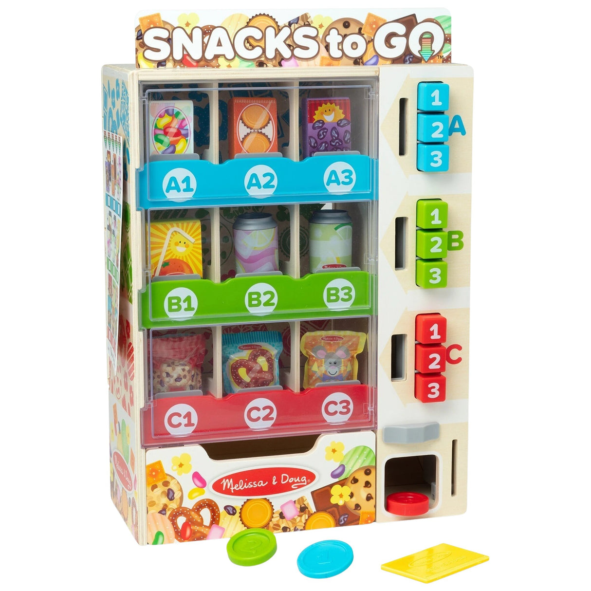 Verkaufsautomat Spielset aus Holz