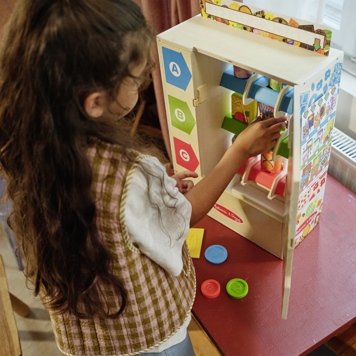 Verkaufsautomat Spielset aus Holz
