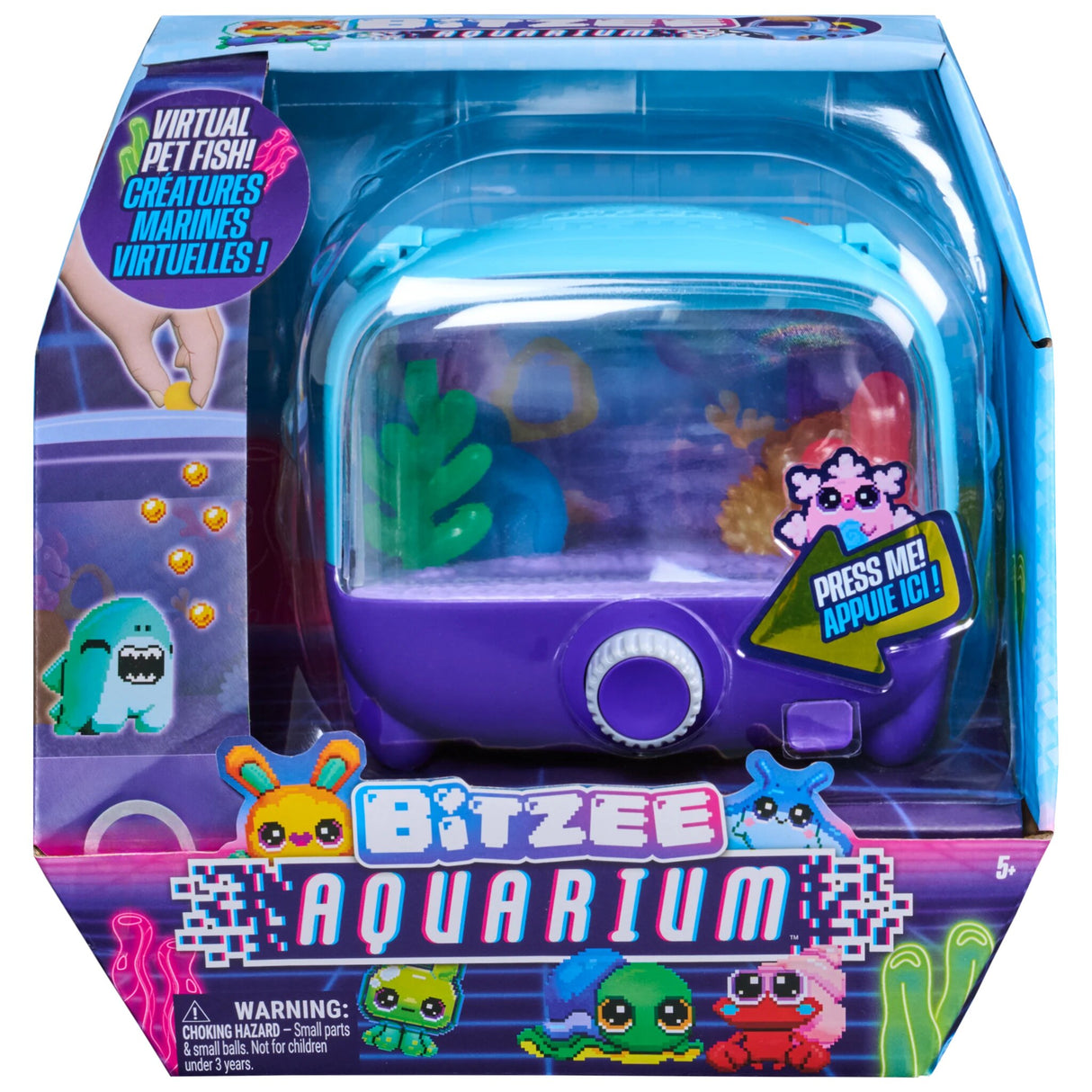 Bitzee Interaktives Aquarium – Digitales Haustier
