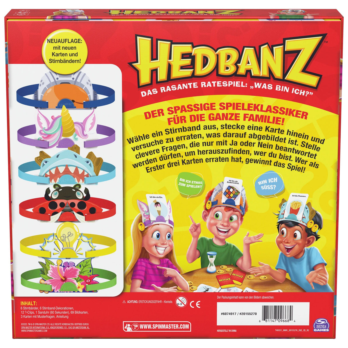 Hedbanz. Was bin ich? Ratespiel