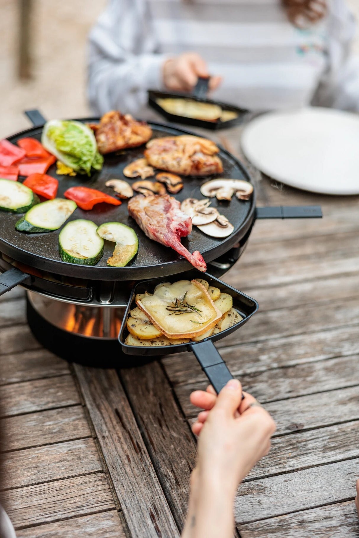 CIRCLE Pfännchen-Set für Raclette