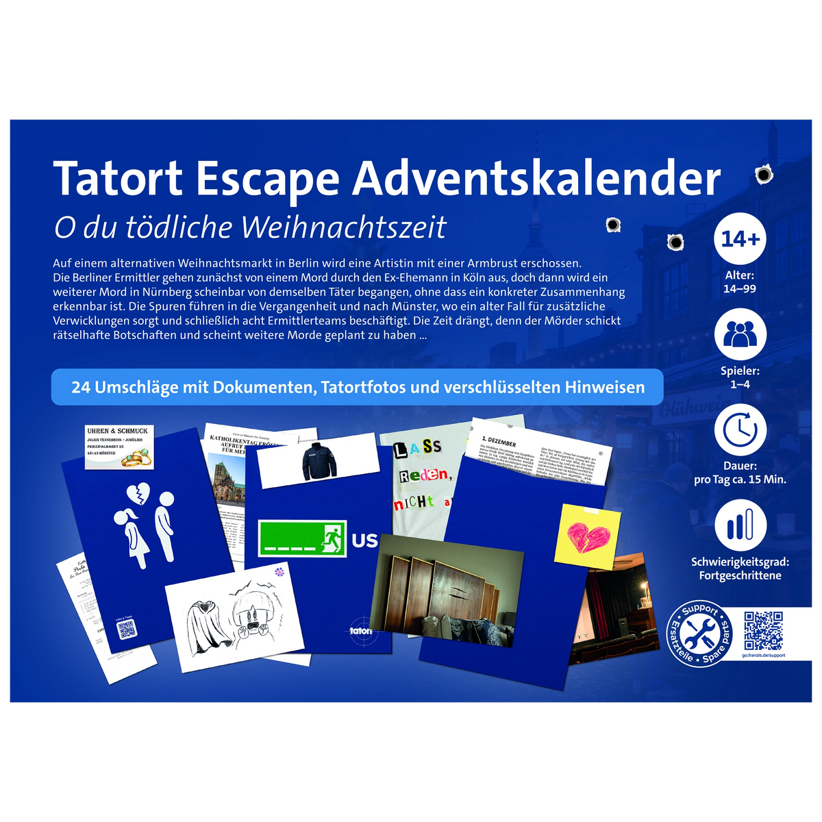 Tatort Escape Adventskalender – O du tödliche Weihnachtszeit