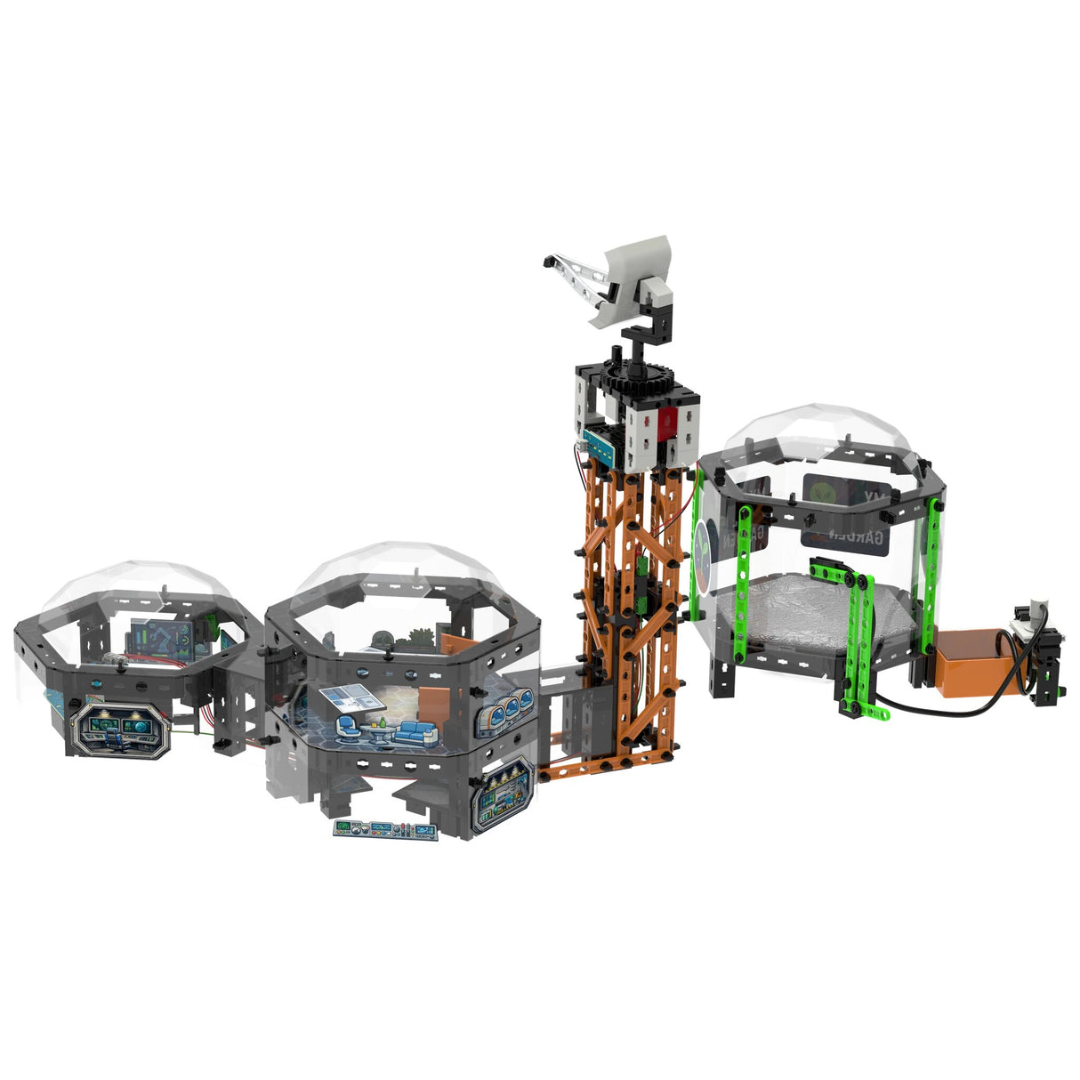 Space World. Raumstation Fischertechnik made in Germany