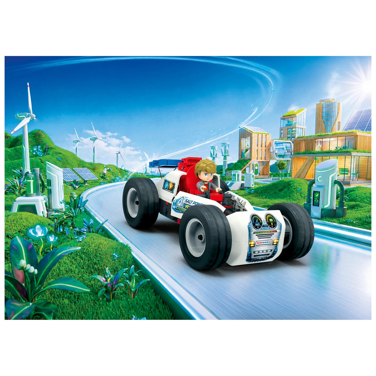Fischertechnik SaltPower Racer. Made in Germany