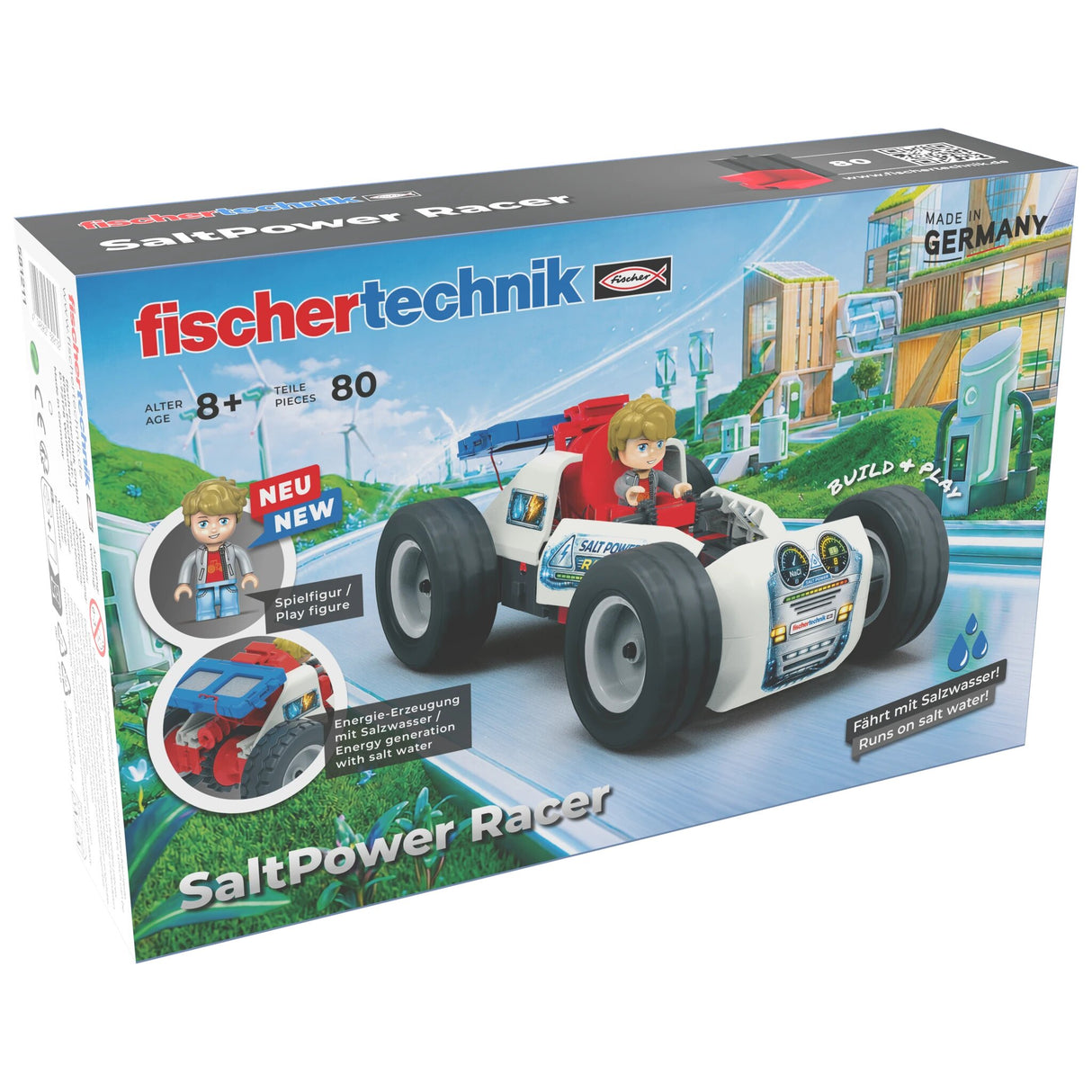 Fischertechnik SaltPower Racer. Made in Germany