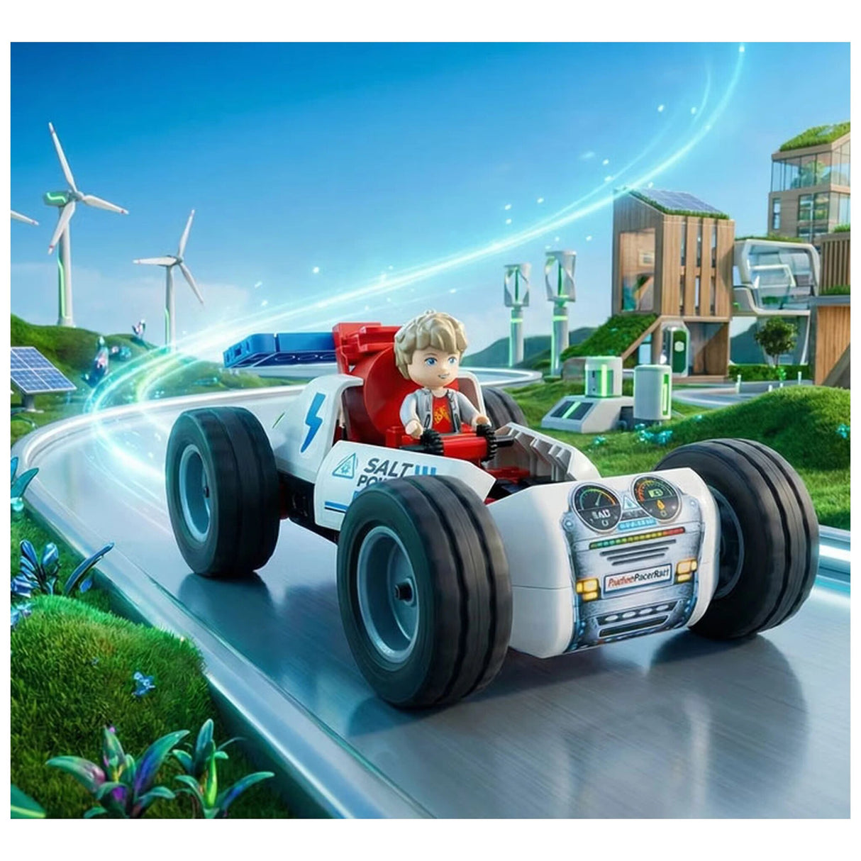 Fischertechnik SaltPower Racer. Made in Germany