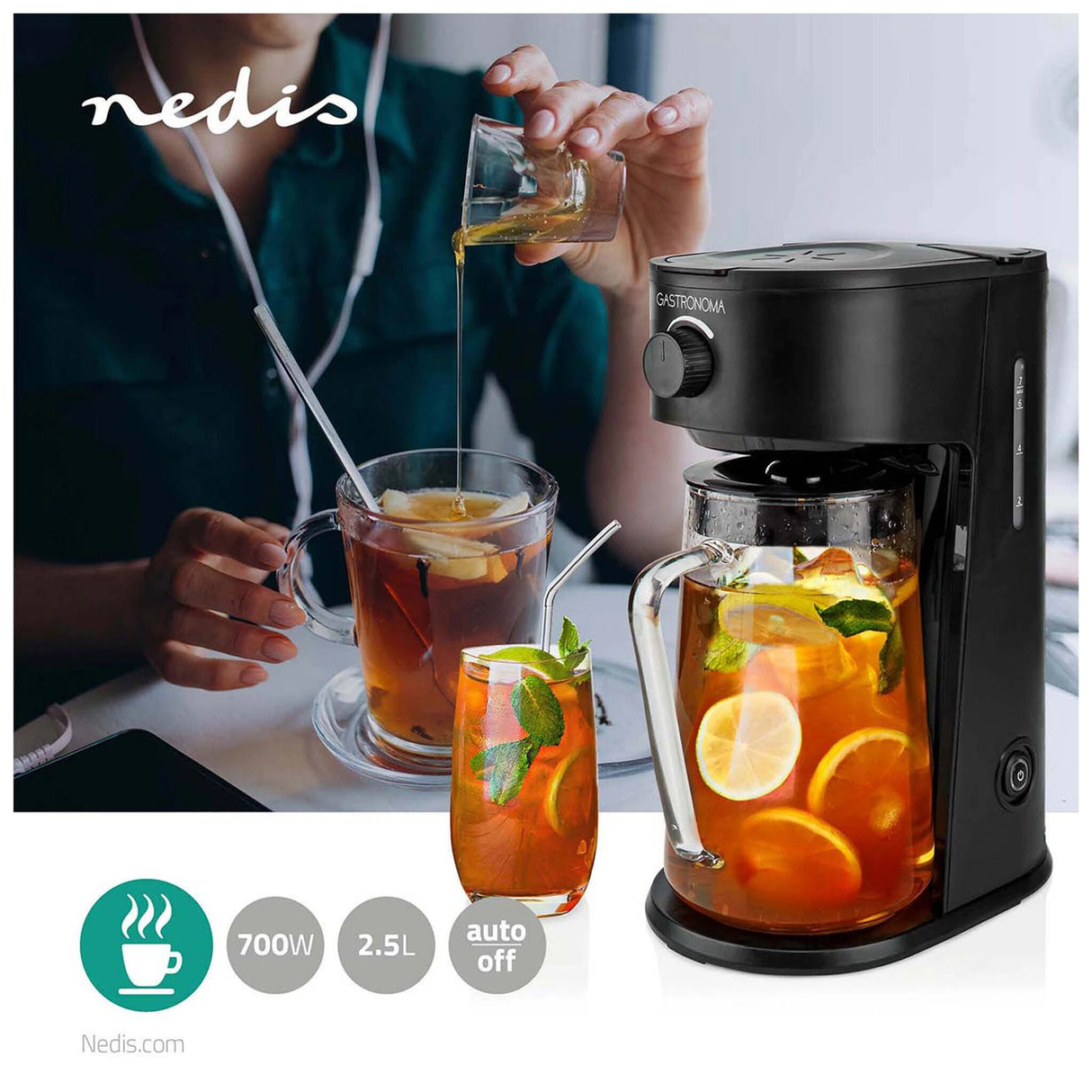 Gastronoma Eiskaffee- und Teezubereiter